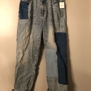 Urban Outfitters BDG Patchwork Mom Jeans
